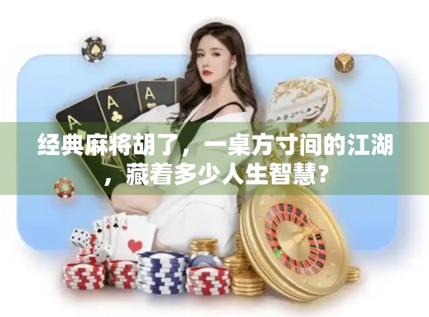 经典麻将胡了，一桌方寸间的江湖，藏着多少人生智慧？