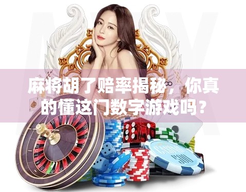 麻将胡了赔率揭秘,你真的懂这门数字游戏吗? 麻将胡了赔率揭秘,你真的懂这门数字游戏吗?