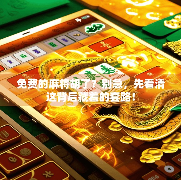 免费的麻将胡了?别急,先看清这背后藏着的套路! 免费的麻将胡了?别急,先看清这背后藏着的套路!