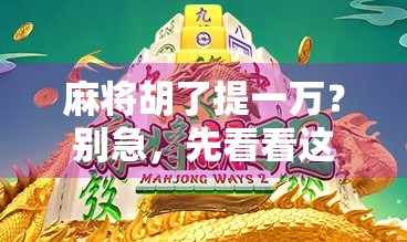 麻将胡了提一万？别急，先看看这背后藏着的牌局哲学！