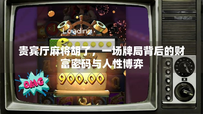 贵宾厅麻将胡了，一场牌局背后的财富密码与人性博弈