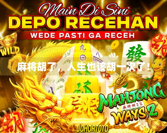 麻将胡了，人生也该胡一次了！