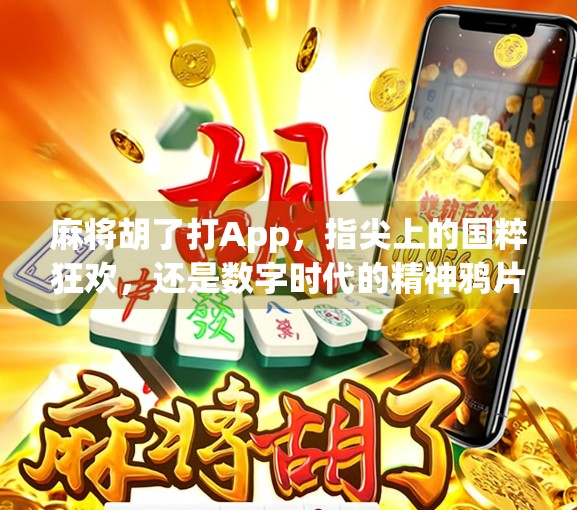 麻将胡了打App，指尖上的国粹狂欢，还是数字时代的精神鸦片？